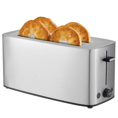 Anbolife XXL 4 plasterki toster logo elektryczne przenośny toster chleb komercyjny Toaster ze stali nierdzewnej z 7 ustawieniami odcieni