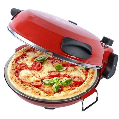 Ningbo fabryka 12-calowy Non-Stick Calzone Maker Pica piec w Red Home Użyj Fast FunElectric Multi Pizza Maker