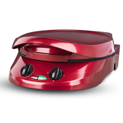 Ningbo fabryka 12-calowy Non-Stick Calzone Maker Pica piec w Red Home Użyj Fast FunElectric Multi Pizza Maker