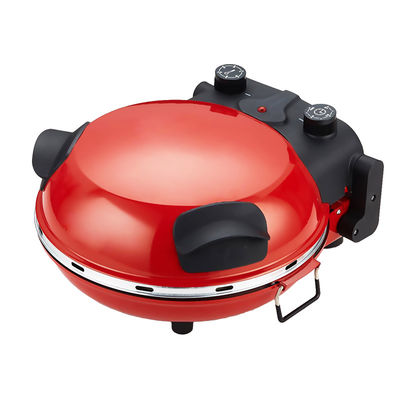 Zobacz Okno Gotowanie W ciągu 5 minut, Timer, Ceramic Plate Restaurant Electric Pizza Oven Maker Machine