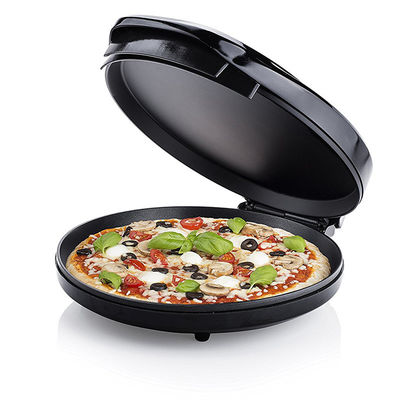 Zobacz Okno Gotowanie W ciągu 5 minut, Timer, Ceramic Plate Restaurant Electric Pizza Oven Maker Machine