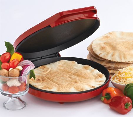Anbolife 12&quot; elektryczny pizzeria 1400w multi-funkcja elektryczny Mini pizzeria maszyna do pizzy