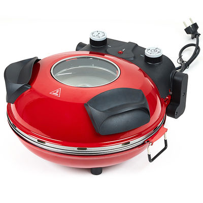 Anbolife 12&quot; elektryczny pizzeria 1400w multi-funkcja elektryczny Mini pizzeria maszyna do pizzy