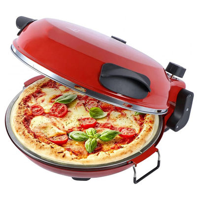 Elektryczny pizzeria z specjalnym kamieniem do pieczenia pizzy 1200 W Pieczarnia pizzowa