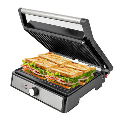 Zdejmowalny talerz BBQ Panini Press Grill Griddle Bezdymowy grill wewnętrzny LED touch screen