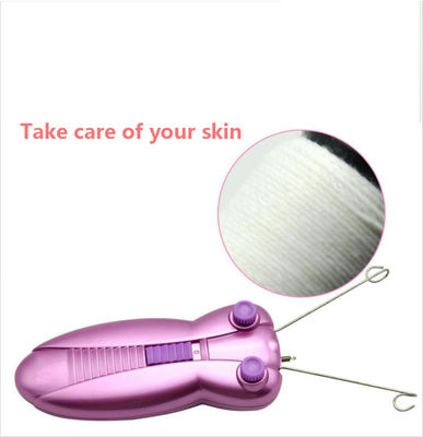 Lady Men Bee Elektryczny Epilator Twarzy bawełniana nici Luźna moc z wskaźnikiem Światło Bezbolesny depilator