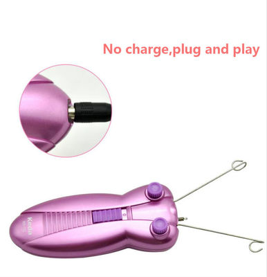 Lady Men Bee Elektryczny Epilator Twarzy bawełniana nici Luźna moc z wskaźnikiem Światło Bezbolesny depilator