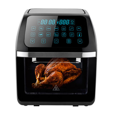 12L elektryczna cyfrowa pieca do smażenia powietrza z 8 ustawieniami gotowania Rotisserie Dehydrator Bezolejna kuchenka Wielofunkcyjny toster