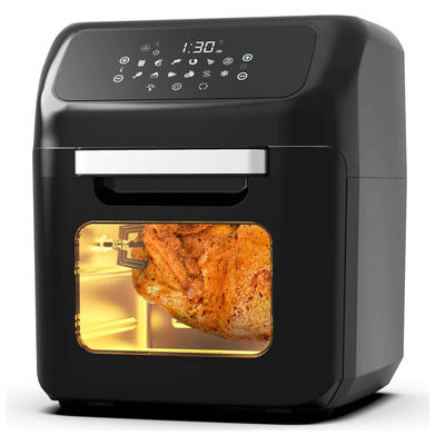 Digital Air Fryer Oven 12L z 12 programami One Touch Rotisserie Toaster Dehydrator Smart Kitchen Appliances Freidora Sin Aceite