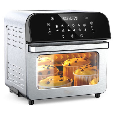 Piekarnik do smażenia powietrza 1700W drzwi francuskie 5.5L 6.5L 23L zdrowa stal nierdzewna wolna od oleju