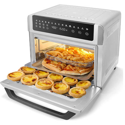 Piekarnik do smażenia powietrza 1700W drzwi francuskie 5.5L 6.5L 23L zdrowa stal nierdzewna wolna od oleju