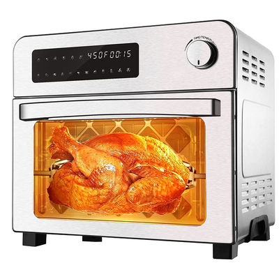 Piekarnik do smażenia powietrza 1700W drzwi francuskie 5.5L 6.5L 23L zdrowa stal nierdzewna wolna od oleju