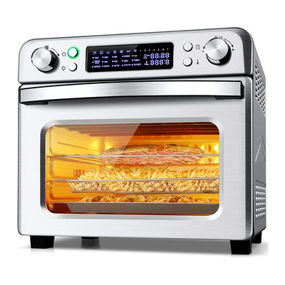 Piekarnik do smażenia powietrza 1700W drzwi francuskie 5.5L 6.5L 23L zdrowa stal nierdzewna wolna od oleju