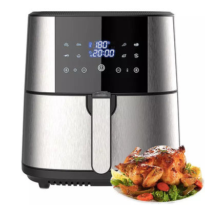 Automatyczne Fryery XL 8L 7L 6.5L 5L Duża moc Zdrowy olej bez gotowania Elektryczny Fryer Wielkopalny