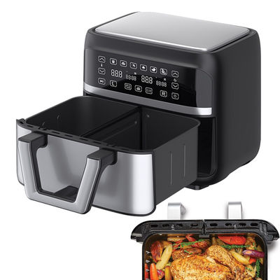 Dwukrotny koszyk bez oleju Smart Dual Air Fryer 9L Digital 2400W