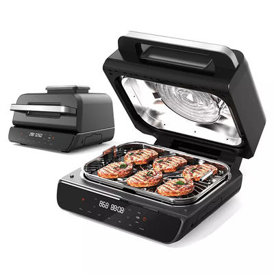 9L Air Fryer 8L z 2 kosz / strefy widoczne okno inteligentne sterowanie cyfrowe