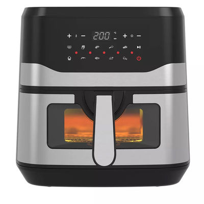 9L Air Fryer 8L z 2 kosz / strefy widoczne okno inteligentne sterowanie cyfrowe