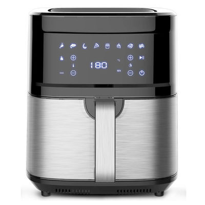 Anbolife cyfrowe sterowanie 1800w 8L pojemność Piekarnik do smażenia powietrza z wyświetlaczem menu LCD