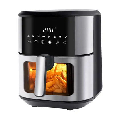 OEM 6L 8L Digital Air Fryer ze stali nierdzewnej 1800W