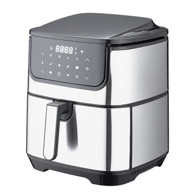 OEM 6L 8L Digital Air Fryer ze stali nierdzewnej 1800W