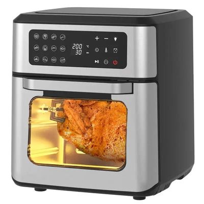 Digital Steam Air Fryer z cyfrowym ekranem Stal nierdzewna Rotisserie Chicken Grill Machine