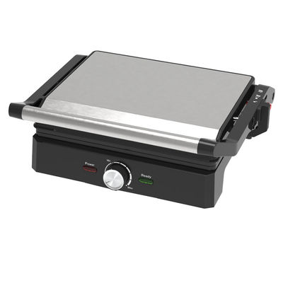 4 plasterki w grillach w pomieszczeniach Panini Electric Press Grill z kontrolą temperatury i czasu