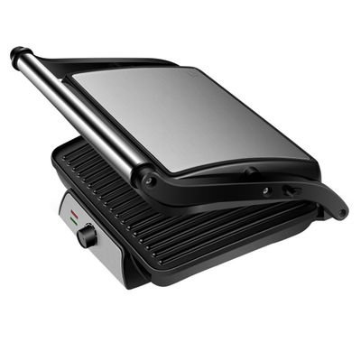 Odłączalne 4 plasterki grillowe w pomieszczeniach Panini Press z kontrolą przyciskiem