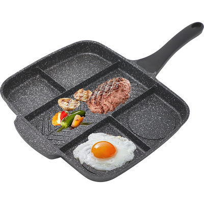 Mała kuchnia Grill elektryczny 5 4 3 w 1 podzielony grillowany grill