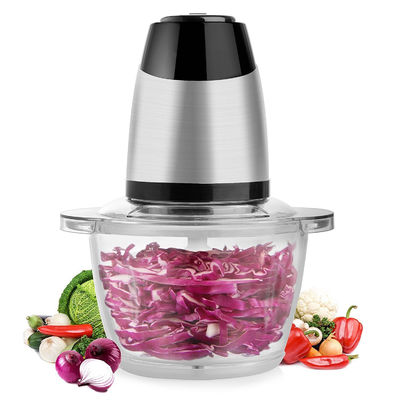 Mini Mixer Mięsa Chopper Elektryczny Żywność Warzywa Stalowe Mięso Młyn