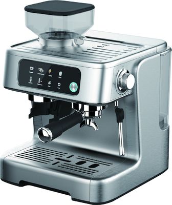 20 bar Italian Express Espresso Maszyna szczotkowana obudowa ze stali nierdzewnej