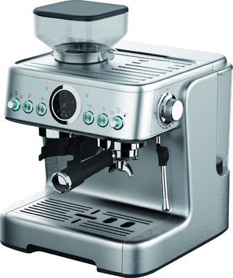 20 bar Italian Express Espresso Maszyna szczotkowana obudowa ze stali nierdzewnej