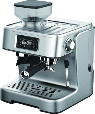 20 bar Italian Express Espresso Maszyna szczotkowana obudowa ze stali nierdzewnej