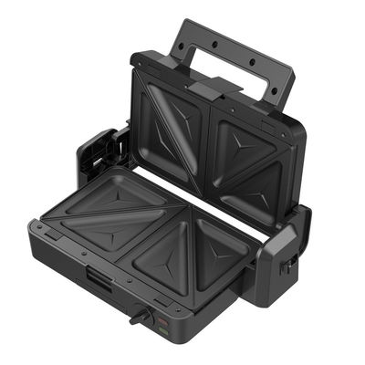 1200W Odłączalny grill kontaktowy 3 talerze 105 180 stopni Otwarta temperatura regulowana Gniazdo elektryczne PTFE Non-Stick dla domowego grilla