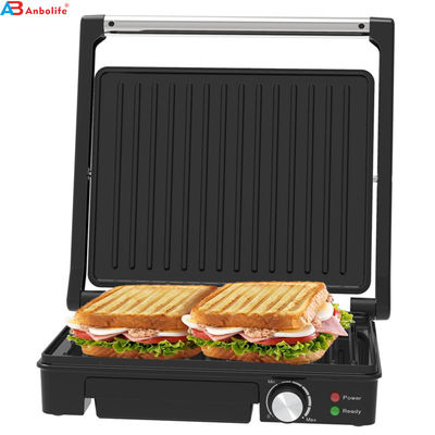 Kontakt elektryczny Bbq Grill Bezdymiony Gotowiec domowy urządzenie do gotowania Odłączalny 4/6 Slice Panini Maker