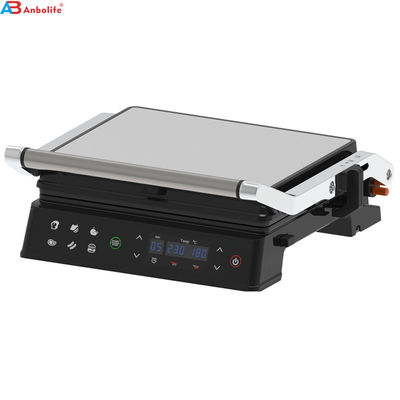 Kontakt elektryczny Bbq Grill Bezdymiony Gotowiec domowy urządzenie do gotowania Odłączalny 4/6 Slice Panini Maker