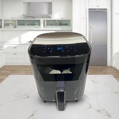 6l cyfrowa pieczarka do pieczenia powietrza Piekarnik ze stali nierdzewnej Wielofunkcyjny Mały Smart Square Zdrowe użytkowanie elektryczne w gospodarstwach domowych