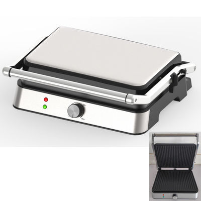2000W elektryczny cyfrowy duży kontakt Grill bezdymny grill domowy urządzenie kuchenne odłączalny 4/6 plaster Panini Maker