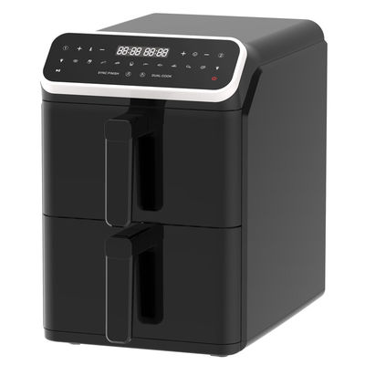Plastikowy kwadrat 1800 Watt cyfrowy podgrzewacz powietrzny App sterowany