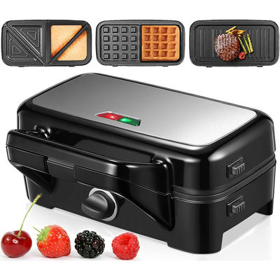 2 Slice Deep Xxl Grill Sandwich Maker Regulowalna regulacja temperatury Odłączalny źródło energii elektrycznej Ptfe Do użytku domowego