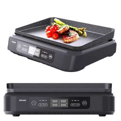 2 Slice Deep Xxl Grill Sandwich Maker Regulowalna regulacja temperatury Odłączalny źródło energii elektrycznej Ptfe Do użytku domowego