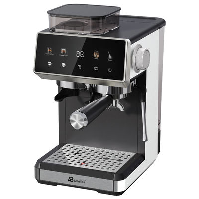 Anbo Duży ekran dotykowy sterowanie Kapuccino Espresso Kawiarnia wielofunkcyjna z młynem