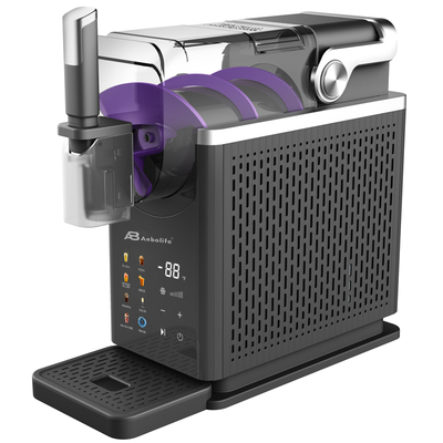 Anbolife 1,9L Elektryczny Granitnik do Lodów i Mrożonych Soków