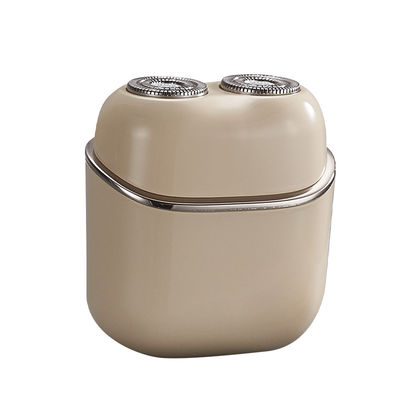 Przenośna mini golarka elektryczna z podwójną głowicą, w pełni zmywalna, z magnetyczną konstrukcją pływającą dla mężczyzn