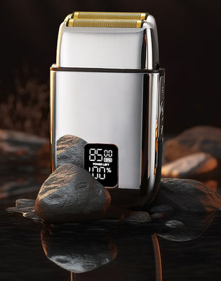 ANBOLIFE Retro Metalowy ładowalny brzytwacz do golenia ciała IPX5 wodoodporny 90 min czasu pracy i 600mAh bateria