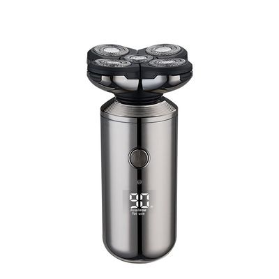 ANBOLIFE Inteligentny elektryczny golarz z pięcioma ostrzami z cyfrowym wyświetlaczem zasilany USB i darmowe części zamienne dla mężczyzn