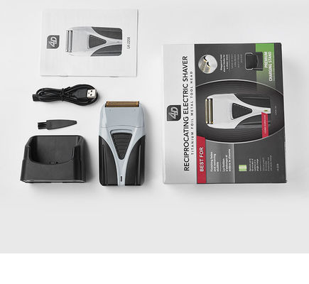 Elektryczny aparat do golenia z akumulatorem o pojemności 1200 mAh i cyfrowym wyświetlaczem dla mężczyzn