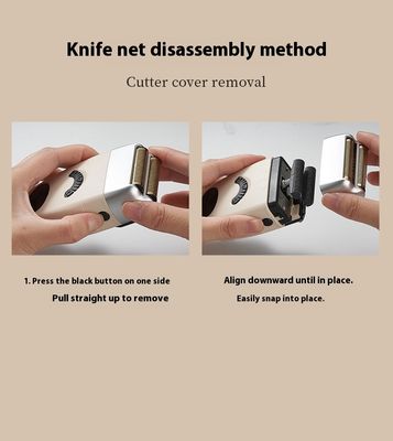 Elektryczny aparat do golenia z baterią 1200 mAh, bez części zamiennych i plastikowego obudowy do golenia twarzy mężczyzn