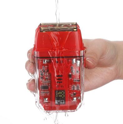 Profesjonalna golarka elektryczna z akumulatorem litowo-jonowym 600 mAh, czasem ładowania 1,5h i wodoodpornością IPX4 do użytku na twarzy i ciele dla mężczyzn