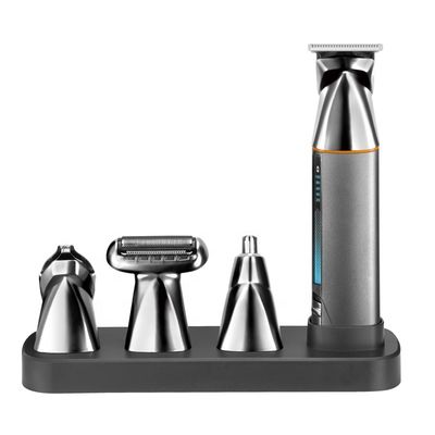 5 w 1 wielofunkcyjna elektryczna maszynka do strzyżenia z baterią 1200mAh i roczną gwarancją dla szybkiego ładowania i całkowicie wodoodpornego trymera do włosów