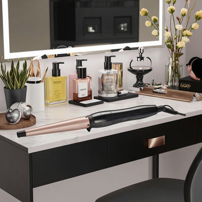 Ceramiczny kręgarek do włosów z beczką 25 mm 1 rok gwarancji i napięciem 110-240V dla gładkich błyszczących kręgów